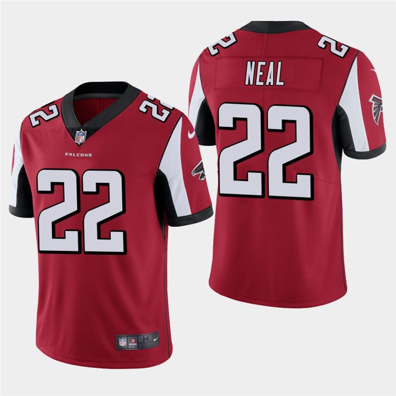 Atlanta Falcons #22 Keanu Neal Red Stitched Limited Jersey