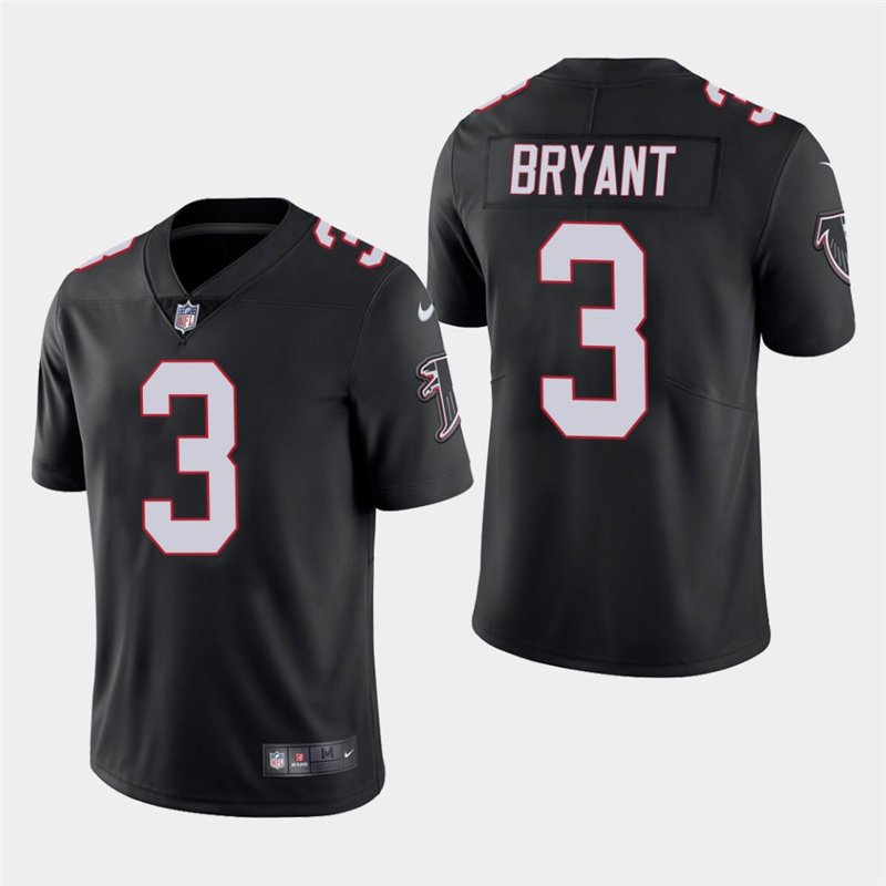 Atlanta Falcons #3 Matt Bryant Black Stitched Limited Jersey