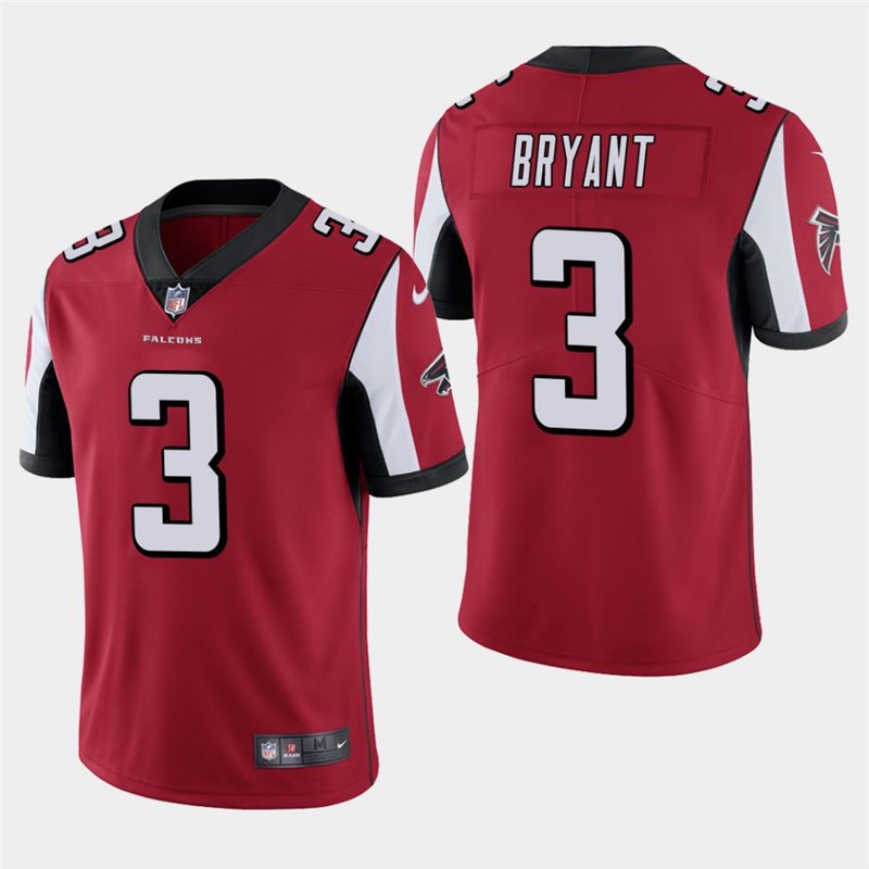 Atlanta Falcons #3 Matt Bryant Red Stitched Limited Jersey