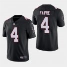 Atlanta Falcons #4 Brett Favre Black Stitched Limited Jersey