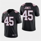 Atlanta Falcons #45 Deion Jones Black Stitched Limited Jersey
