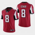 Atlanta Falcons #8 Matt Schaub Red Stitched Limited Jersey