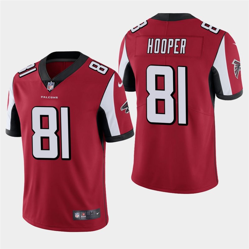 Atlanta Falcons #81 Austin Hooper Red Stitched Limited Jersey
