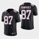 Atlanta Falcons #87 Claude Humphrey Black Stitched Limited Jersey