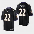 Baltimore Ravens #22 Jimmy Smith Black Stitched Limited Jersey