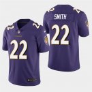 Baltimore Ravens #22 Jimmy Smith Purple Stitched Limited Jersey