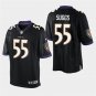 Baltimore Ravens #55 Terrell Suggs Black Stitched Limited Jersey