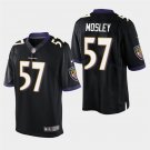 Baltimore Ravens #57 C.J. Mosley Black Stitched Limited Jersey