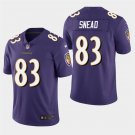 Baltimore Ravens #83 Willie Snead Purple Stitched Limited Jersey
