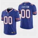 Buffalo Bills #00 Custom Name And Number Royal Stitched Limited Jersey