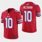 Buffalo Bills #10 AJ McCarron Red Stitched Limited Jersey