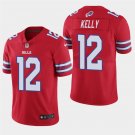 Buffalo Bills #12 Jim Kelly Red Stitched Limited Jersey