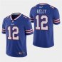 Buffalo Bills #12 Jim Kelly Royal Stitched Limited Jersey
