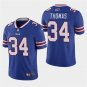 Buffalo Bills #34 Thurman Thomas Royal Stitched Limited Jersey