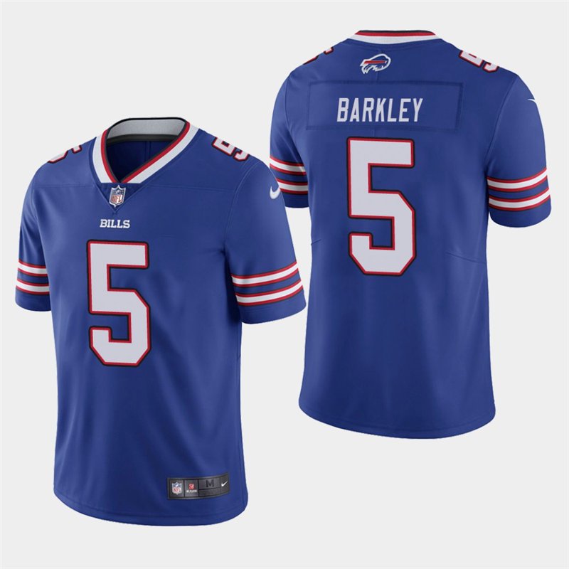 Buffalo Bills #5 Matt Barkley Royal Stitched Limited Jersey