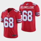 Buffalo Bills #68 Joe DeLamielleure Red Stitched Limited Jersey