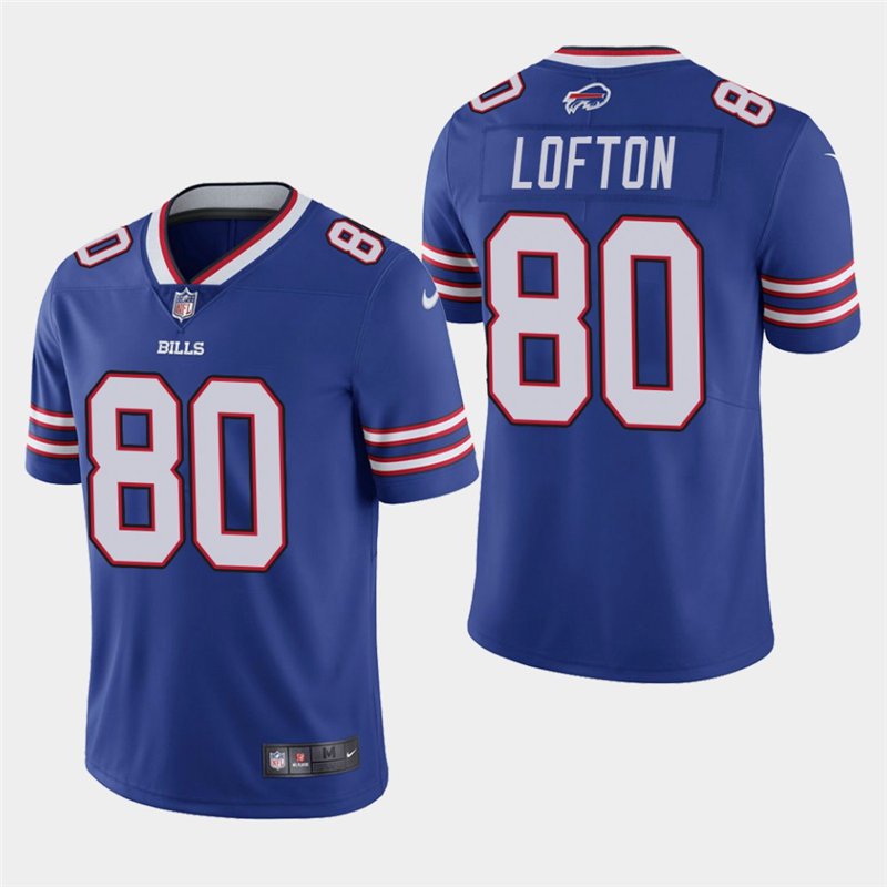 Buffalo Bills #80 James Lofton Royal Stitched Limited Jersey