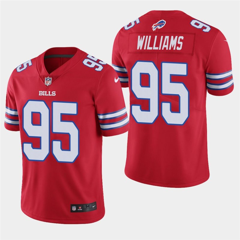 Buffalo Bills #95 Kyle Williams Red Stitched Limited Jersey
