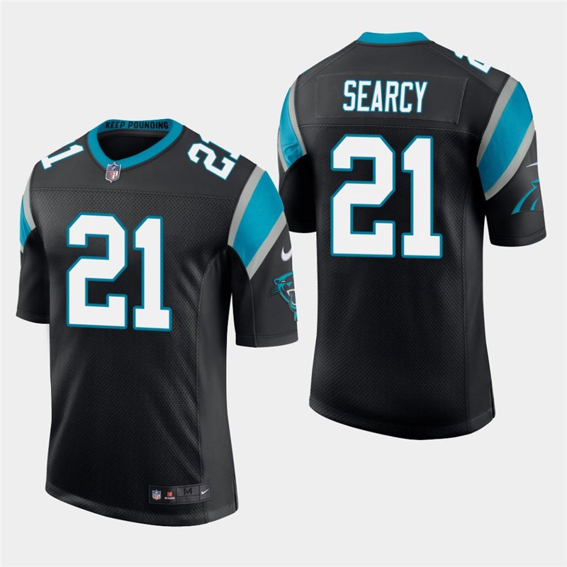 Carolina Panthers #21 Da'Norris Searcy Black Stitched Limited Jersey
