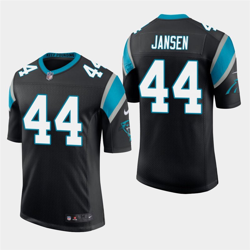 Carolina Panthers #44 J.J. Jansen Black Stitched Limited Jersey