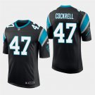 Carolina Panthers #47 Ross Cockrell Black Stitched Limited Jersey