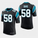 Carolina Panthers #58 Thomas Davis Black Stitched Limited Jersey