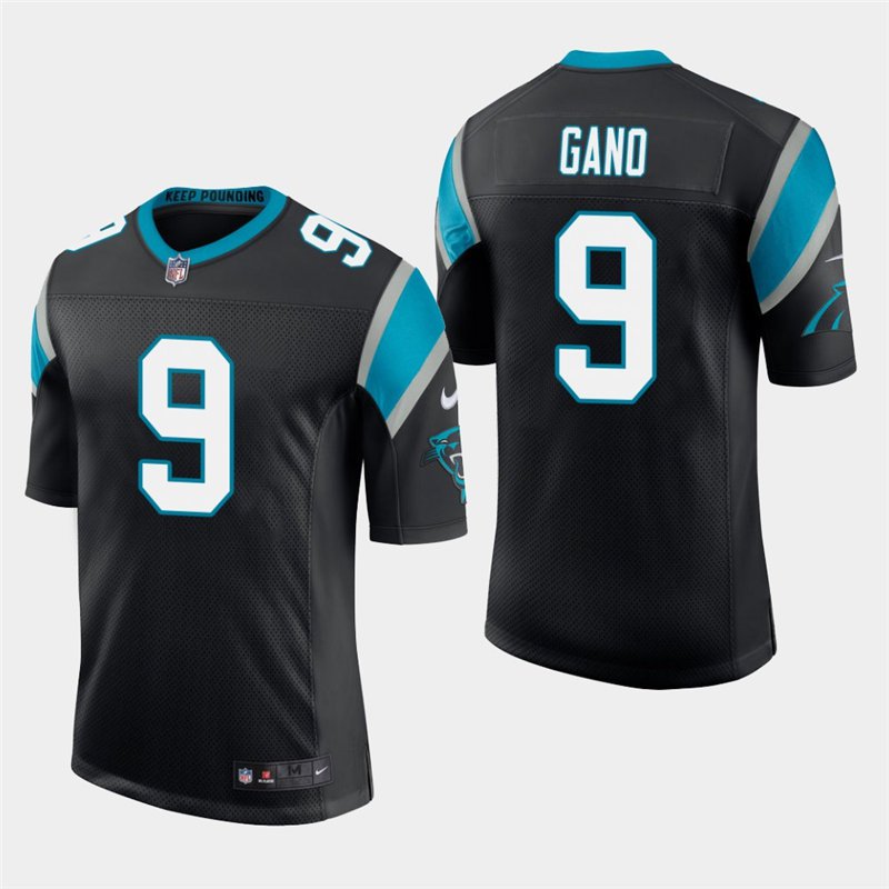 Carolina Panthers #9 Graham Gano Black Stitched Limited Jersey