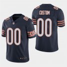 Chicago Bears #00 Custom Name And Number Navy Stitched Limited Jersey