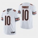 Chicago Bears #10 Mitchell Trubisky White Stitched Limited Jersey