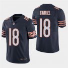 Chicago Bears #18 Taylor Gabriel Navy Stitched Limited Jersey