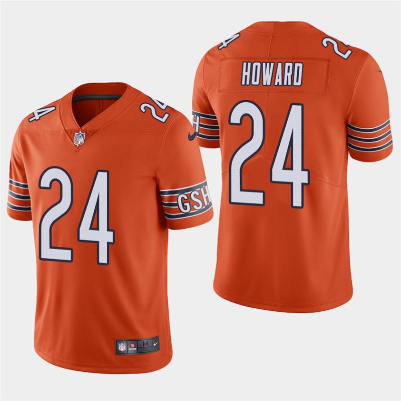 Chicago Bears #24 Jordan Howard Orange Stitched Limited Jersey