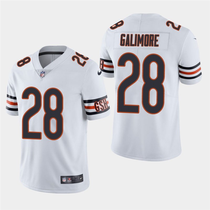 Chicago Bears #28 Willie Galimore White Stitched Limited Jersey