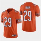 Chicago Bears #29 Tarik Cohen Orange Stitched Limited Jersey