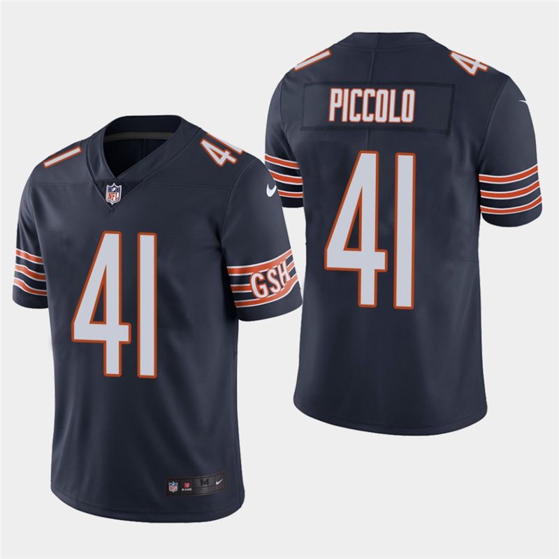 Chicago Bears #41 Brian Piccolo Navy Stitched Limited Jersey