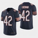 Chicago Bears #42 Sid Luckman Navy Stitched Limited Jersey