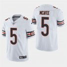 Chicago Bears #5 George McAfee White Stitched Limited Jersey