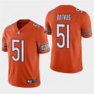 Chicago Bears #51 Dick Butkus Orange Stitched Limited Jersey