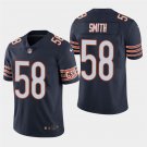 Chicago Bears #58 Roquan Smith Navy Stitched Limited Jersey