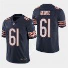 Chicago Bears #61 Bill George Navy Stitched Limited Jersey