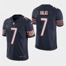 Chicago Bears #7 George Halas Navy Stitched Limited Jersey
