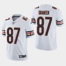 Chicago Bears #87 Adam Shaheen White Stitched Limited Jersey