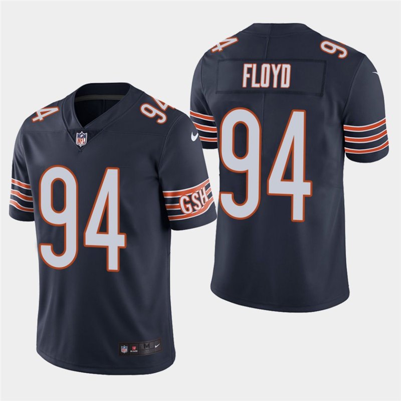 Chicago Bears #94 Leonard Floyd Navy Stitched Limited Jersey