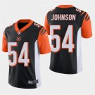 Cincinnati Bengals #54 Bob Johnson Black Stitched Limited Jersey