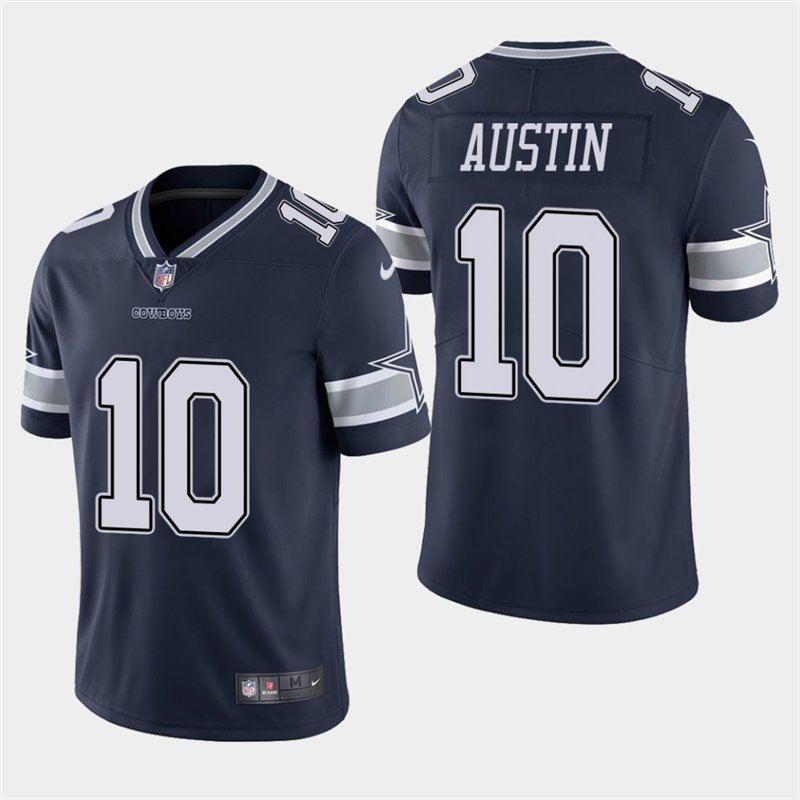 Dallas Cowboys #10 Tavon Austin Navy Stitched Limited Jersey