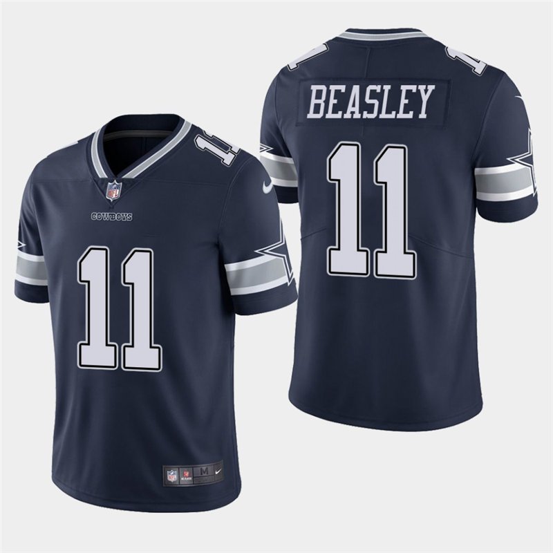 Dallas Cowboys #11 Cole Beasley Navy Stitched Limited Jersey