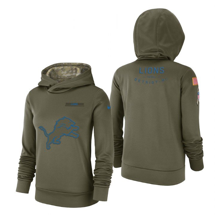 lions salute to service hoodie 2020