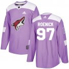 Jeremy Roenick Men's Arizona Coyotes Fights Cancer Purple Jersey
