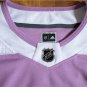 Phil Esposito Men's Boston Bruins Fights Cancer Purple Jersey