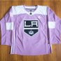 Adrian Kempe Men's Los Angeles Kings Fights Cancer Purple Jersey