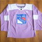 Pavel Buchnevich Men's New York Rangers Fights Cancer Purple Jersey